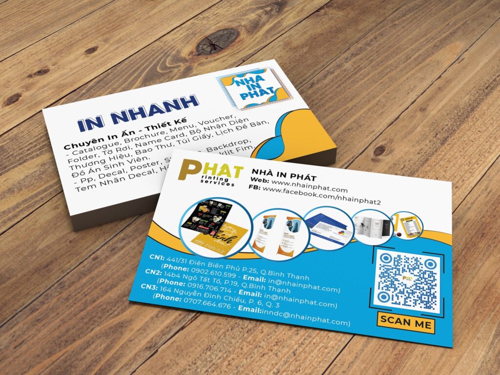 In Namecard là gì? 2 In Namecard tại Nhà in Phát