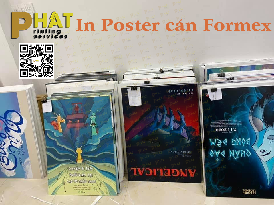 In Poster PP cán Format 5 in Poster Bình Thạnh tại Nhà in Phát