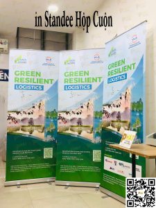 In Standee Quận 1 quảng cáo ấn tượng, thu hút sự chú ý