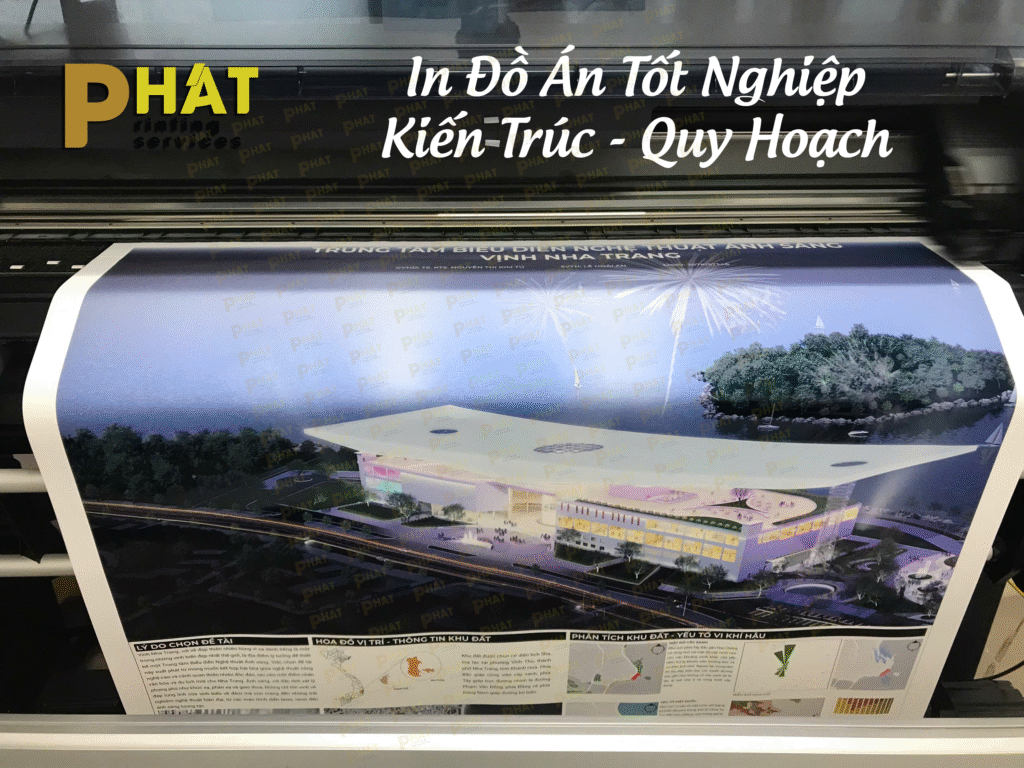 In Đồ Án Cảnh Quan tại Nhà in Phát