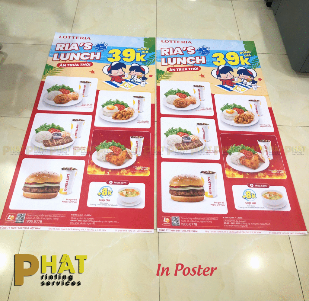 In Poster - In áp phích quảng cáo tại Nhà in Phát