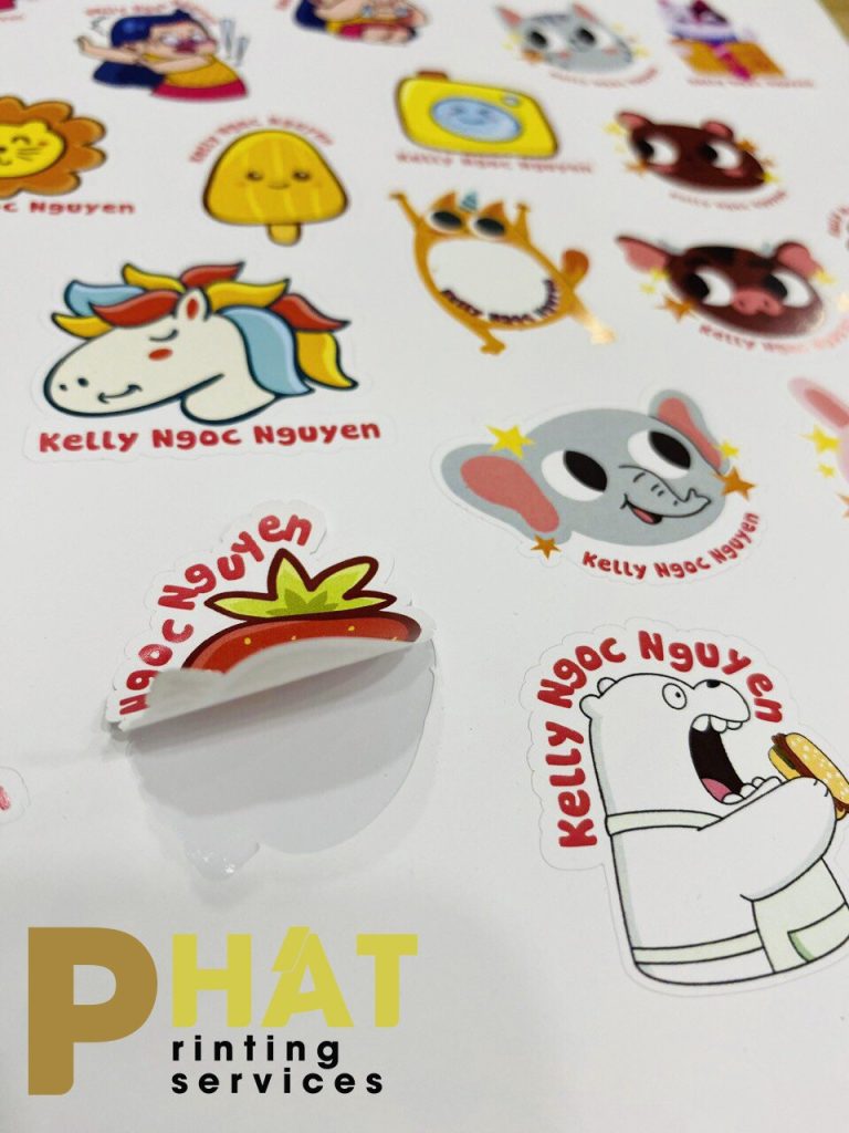In Sticker Decal 13 In Sticker Decal nhựa tại Nhà in Phát
