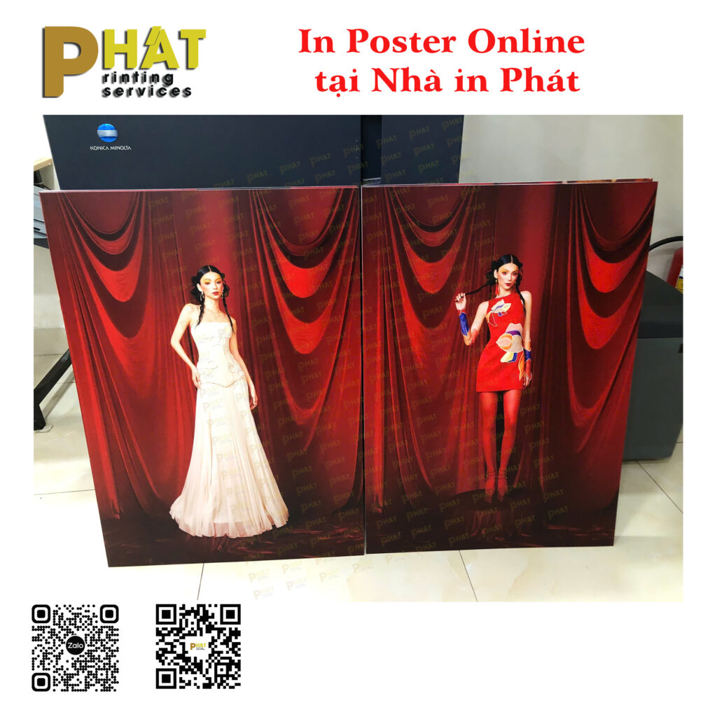 Tìm Chỗ In Poster? 2 tìm chỗ in poster Nhà in Phát cung cấp dịch vụ in poster online giao nhanh