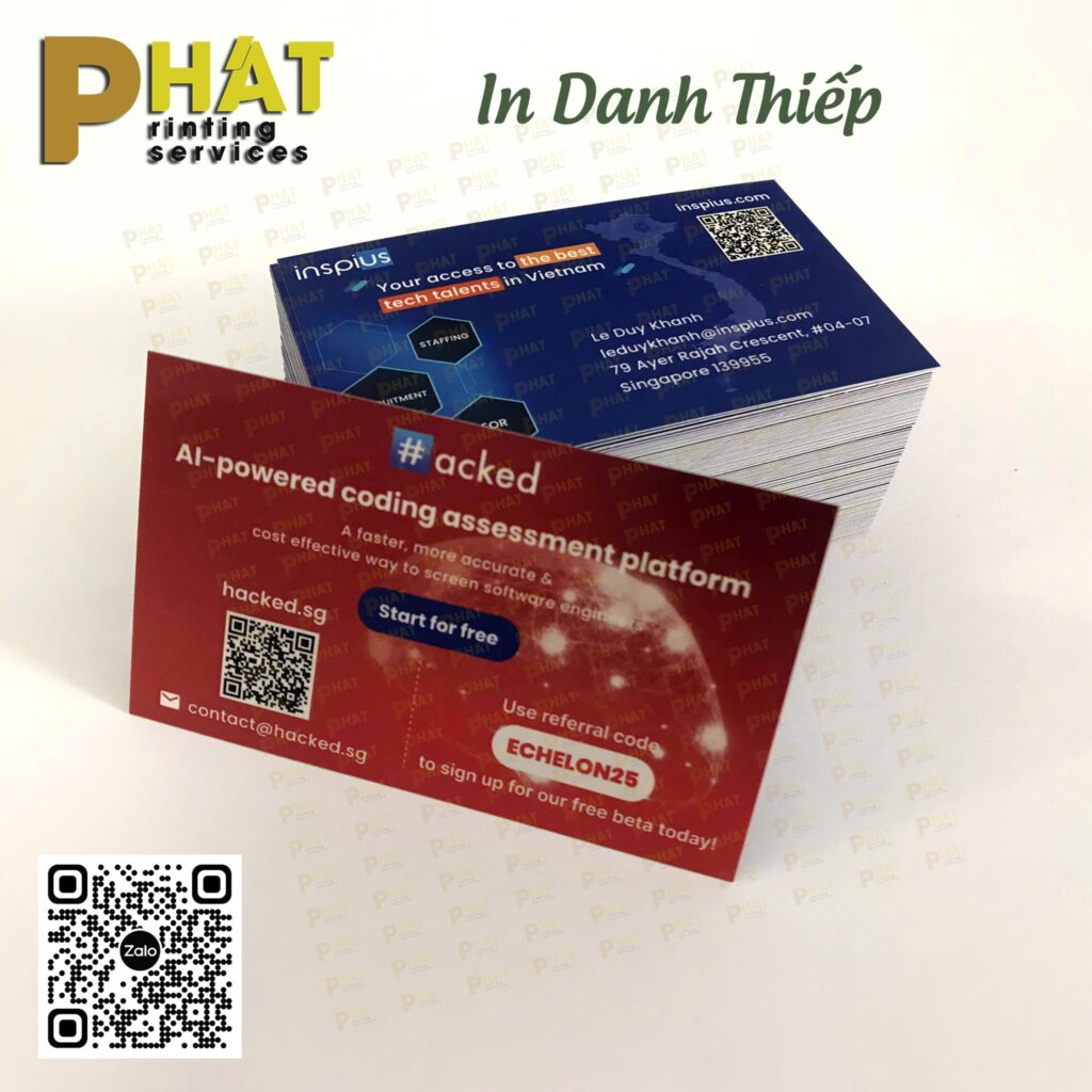 Dịch vụ in ấn Online 5 In Ấn Online In Danh Thiếp Giá Rẻ tại Nhà in Phát In Nhanh Online