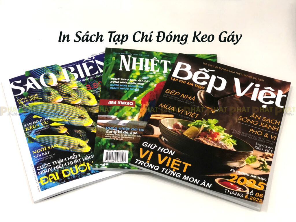In Đồ Án Cần Thơ - In Sách Tạp Chí Đóng keo Gáy tại Nhà in Phát