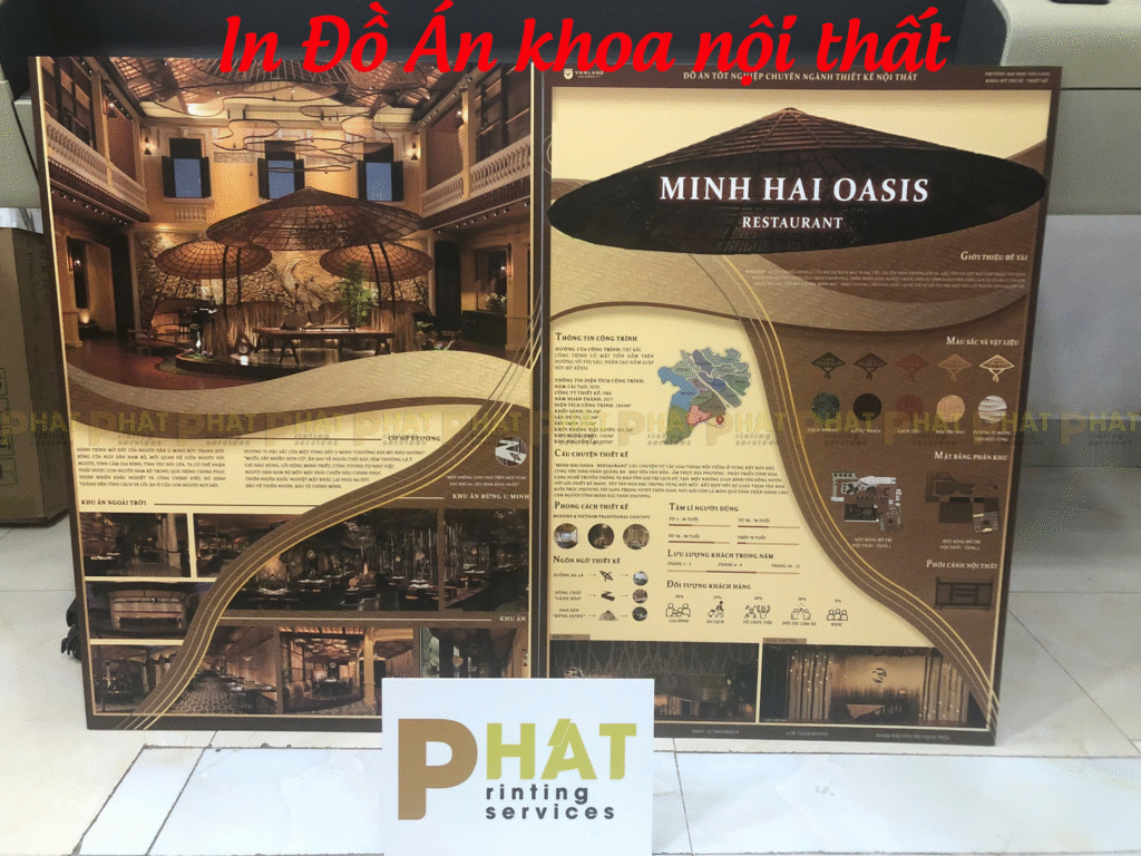 In Đồ Án Khoa Nội Thất tại Nhà in Phát