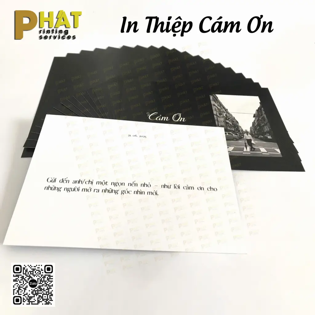 in thiệp cảm ơn tại Nhà in Phát In Nhanh Quận Phú Nhuận