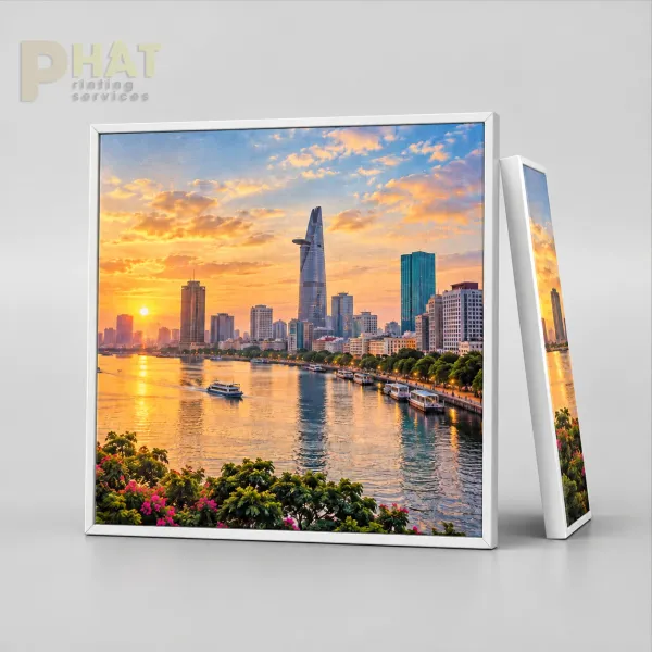 In Tranh Canvas Theo Yêu Cầu, Đóng Khung tại TP.HCM