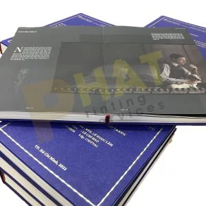In Photobook Bìa Mạ Vàng - Nhà in Phát TP.HCM