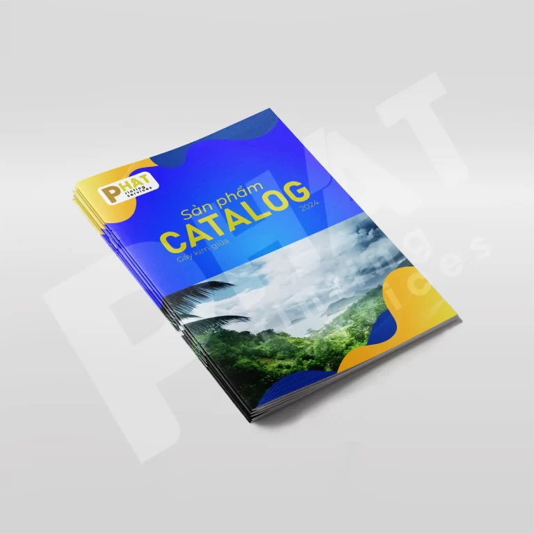 In Catalogue kim giữa 2 In Catalogue Đóng Kim Giữa Chuyên Nghiệp