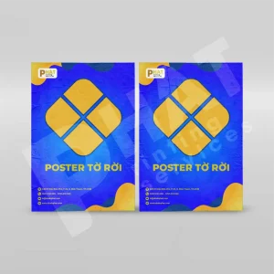 In Poster Chất Liệu PP
