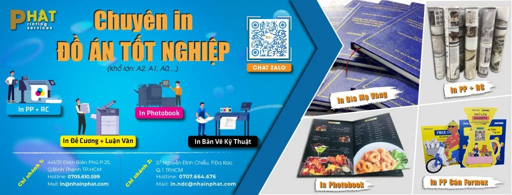 Lựa chọn Nhà in Phát để gửi gắm bài Đồ Án