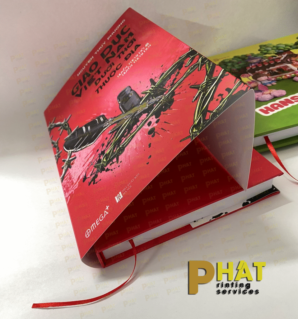 In Đồ Án Bìa Sách tại Nhà in Phát