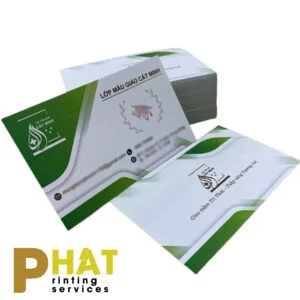 in name card tại Nhà in Phát