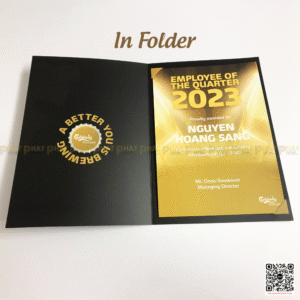 IN FOLDER IVORY tại Nhà in Phát