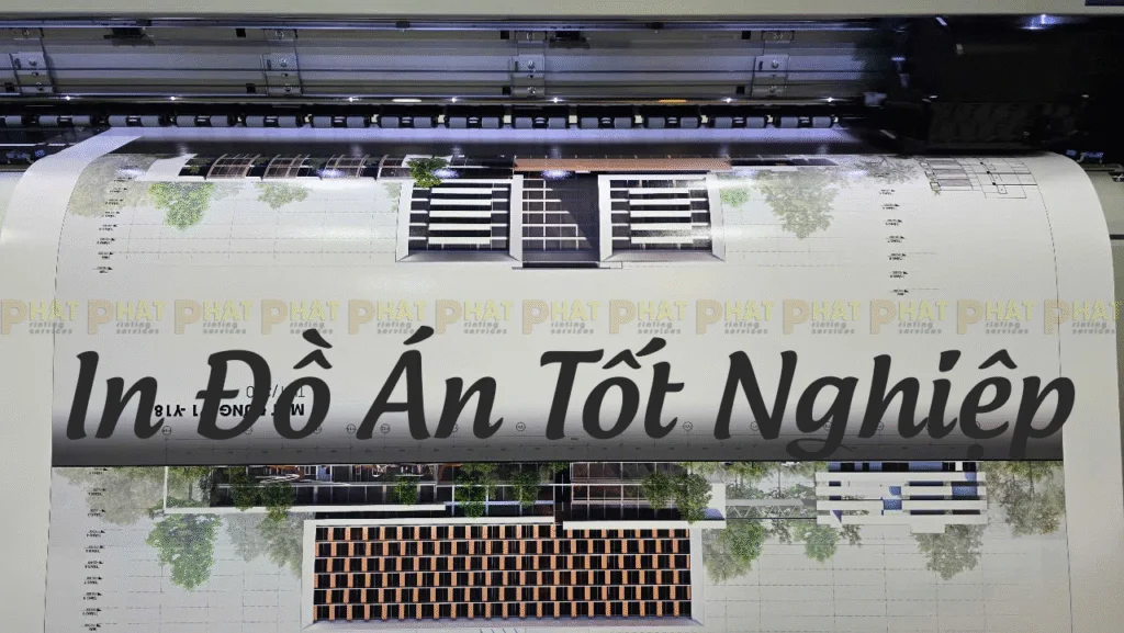 In Đồ Án Tốt Nghiệp Cho Sinh Viên Kiến Trúc tại Nhà in Phát