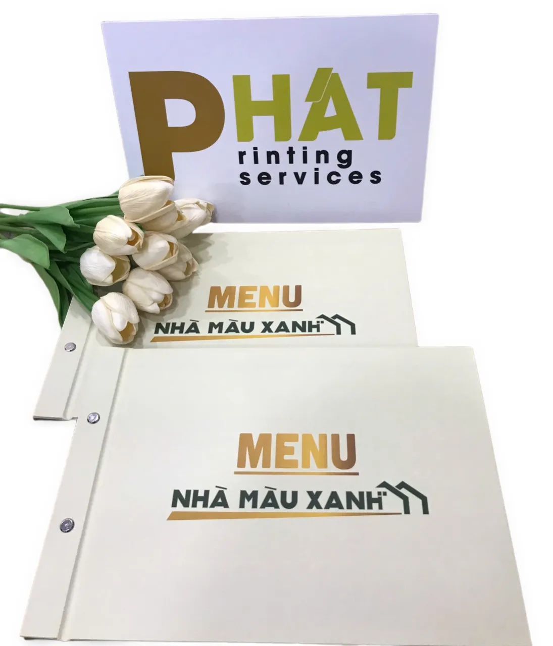 Menu đóng ốc để kiểm tra file in menu theo vùng gáy