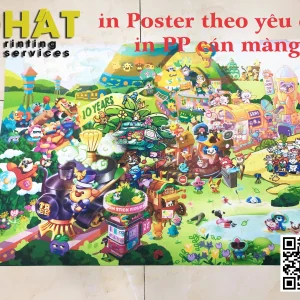 in Poster theo yêu cầu riêng - in pp cán màng tại Nhà in Phát