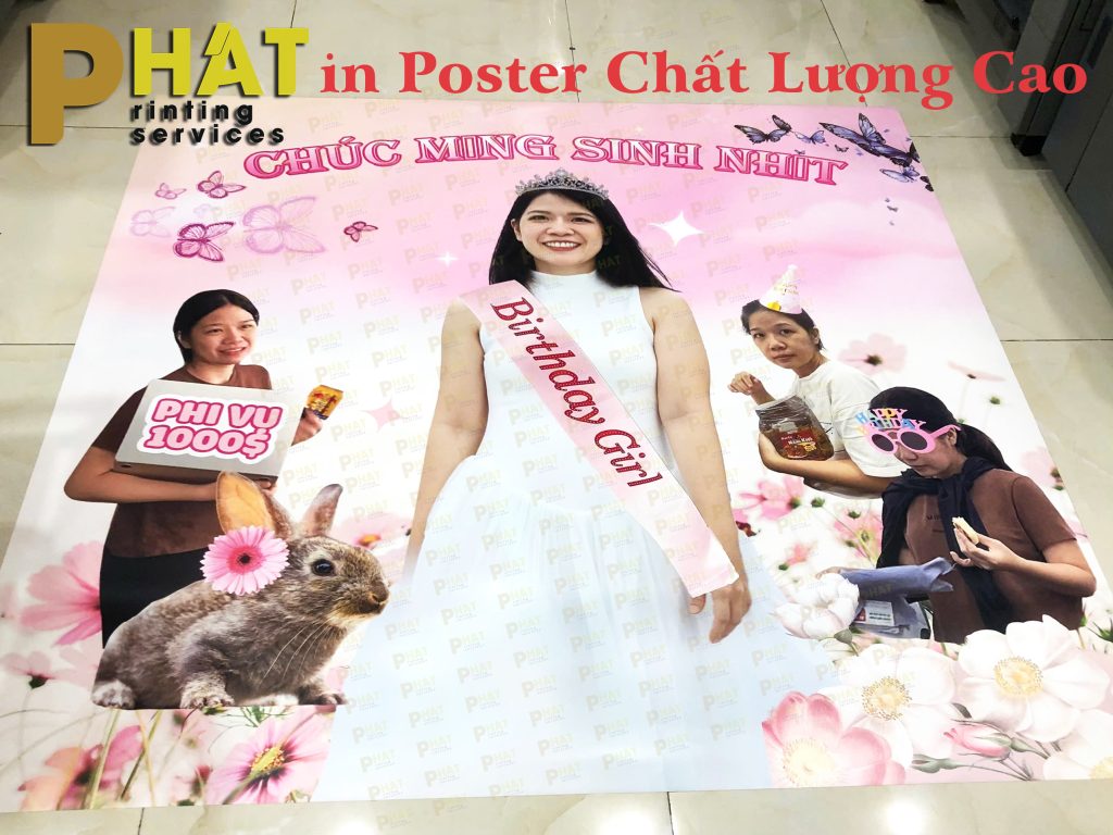 in Poster theo yêu cầu riêng tại Nhà in Phát