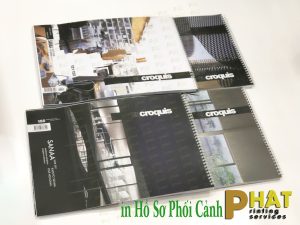 in nhanh hồ sơ phối cảnh tại Nhà in Phát