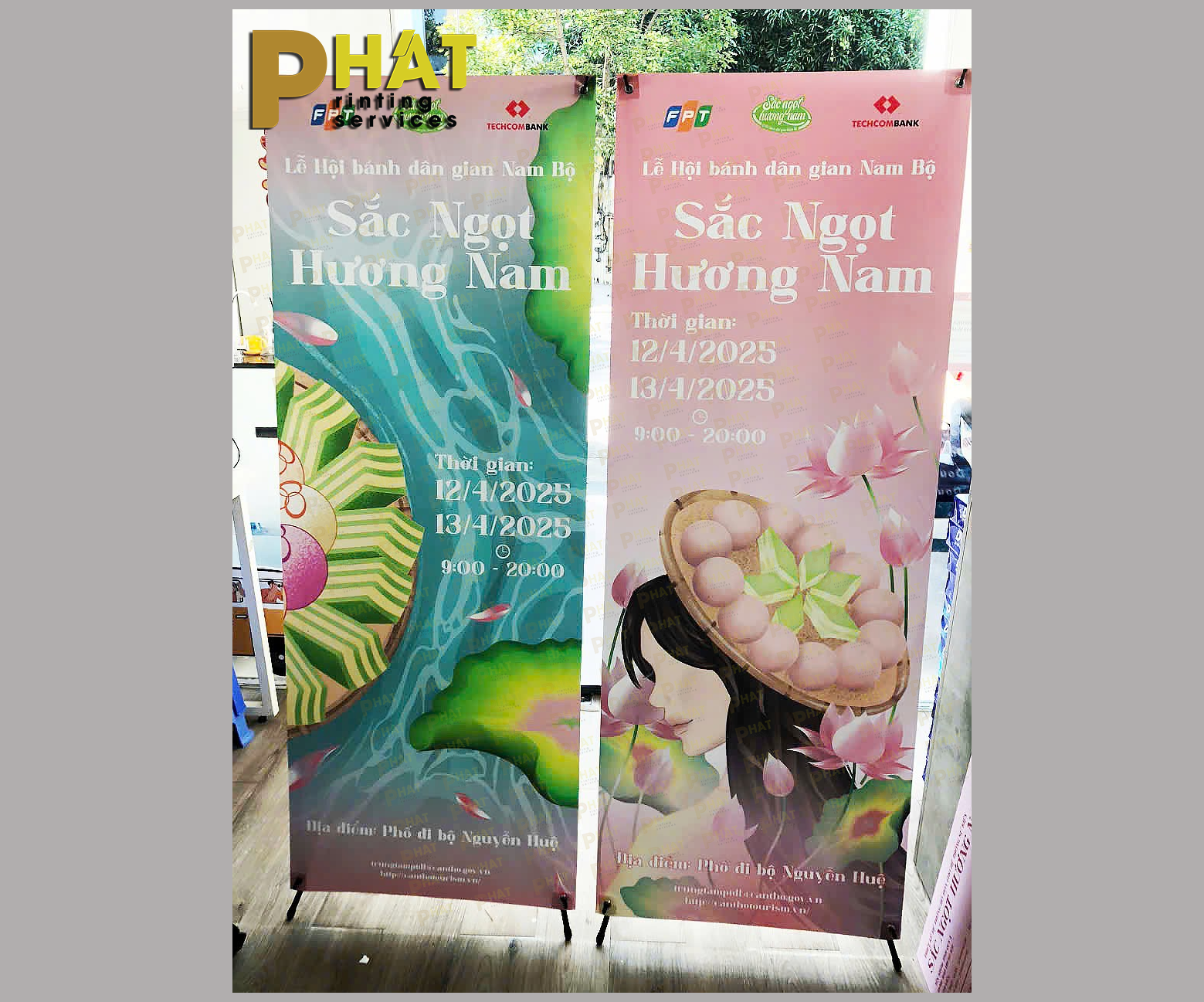 In Standee Trường Học & Trung Tâm Đào Tạo Tại Quận Bình Thạnh – Mùa Tuyển Sinh Lấy Liền 3 Chân dựng standee hoàn thiện chịu lực cao - in standee quận 1 tại Nhà in Phát