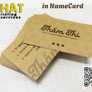 In Name Card Quận Bình Thạnh tại Nhà in Phát