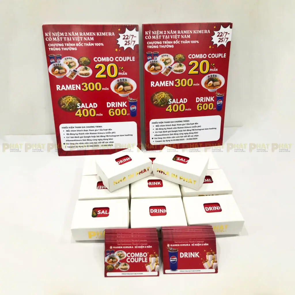 Dịch Vụ In Nhanh Quận Bình Thạnh - Xưởng In Kỹ Thuật Số Điện Biên Phủ 4 In Name Card và In Poster cán format tại In Nhanh Quận Bình Thạnh
