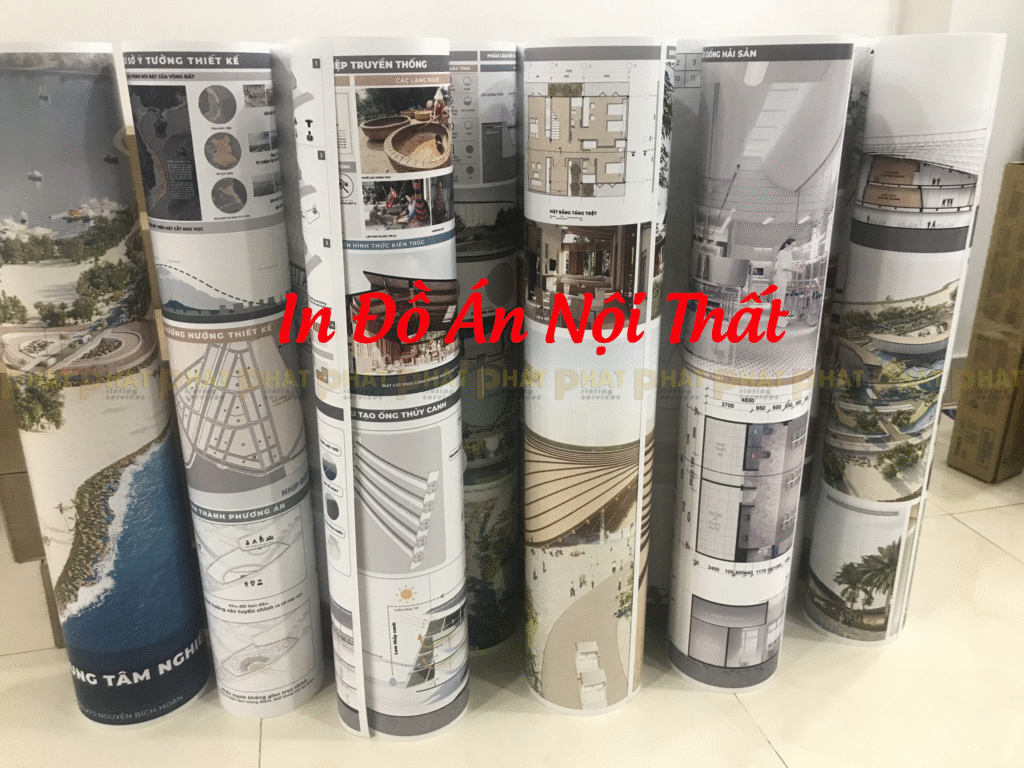 In Đồ Án Nội Thất tại Nhà in Phát