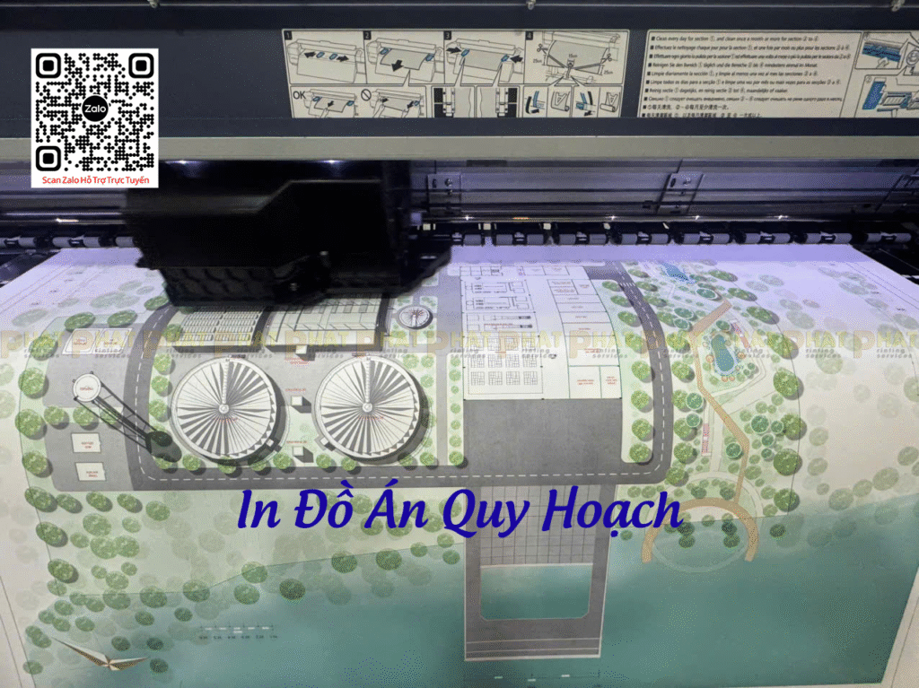 In Đồ Án Quy Hoạch tại Nhà in Phát