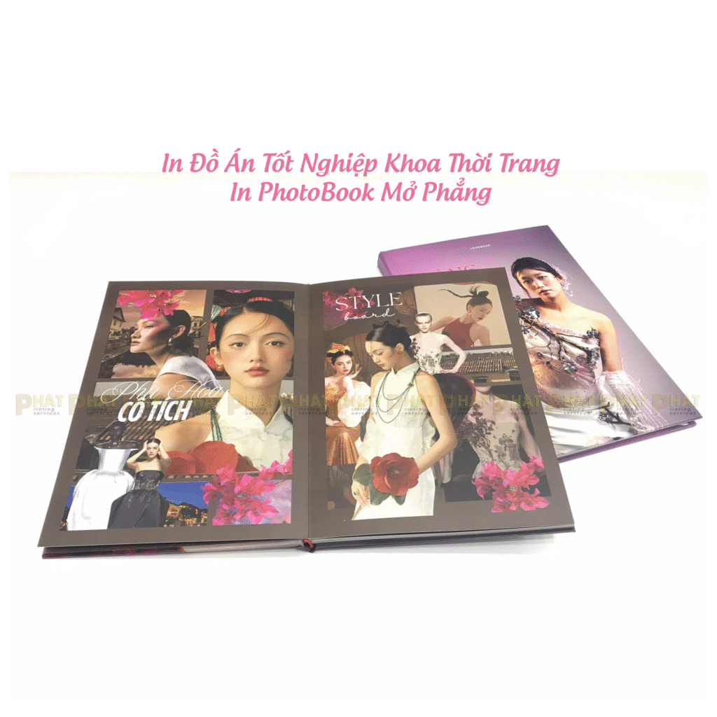 In Đồ Án Thời Trang - In PhotoBook tại Nhà in Phát