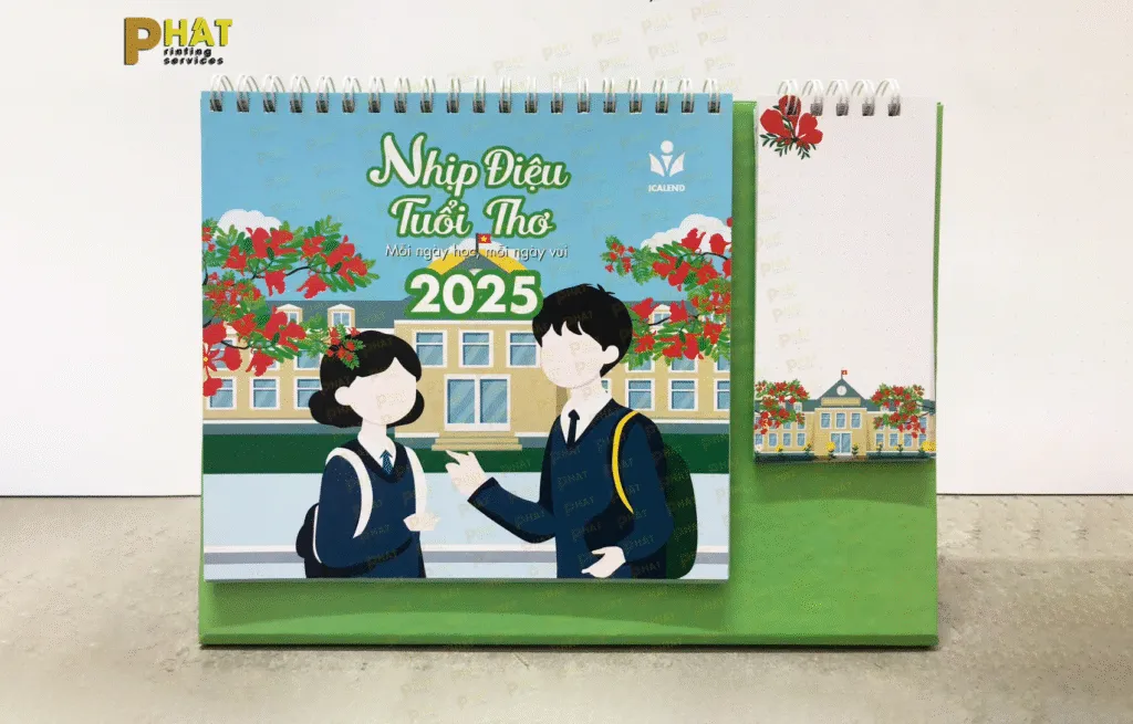 Đồ án tốt nghiệp dạng lịch để bàn