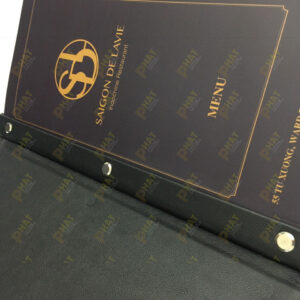 In Menu Bìa Da tại Nhà in Phát