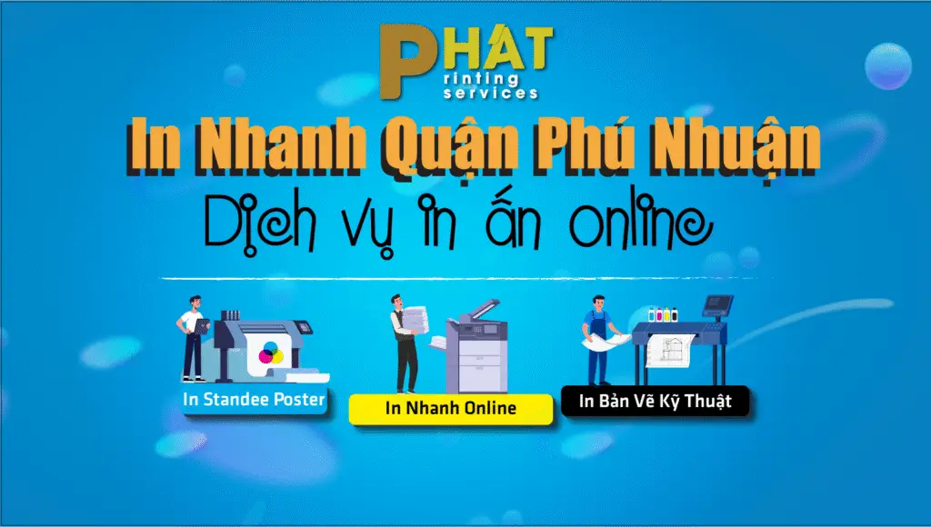 In Nhanh Quận Phú Nhuận của Nhà in Phát