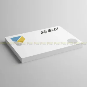 In Giấy Tiêu Đề tại Nhà in Phát