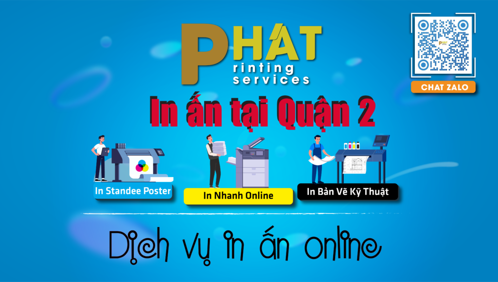 Dịch vụ in ấn tại Quận 2