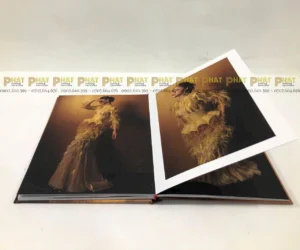 In Photobook bìa bồi mở phẳng tại Nhà in Phát