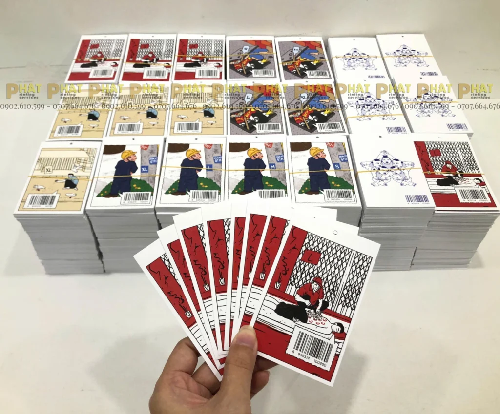 In Tag Giấy tại Nhà in Phát - Dịch vụ in ấn tại quận 2