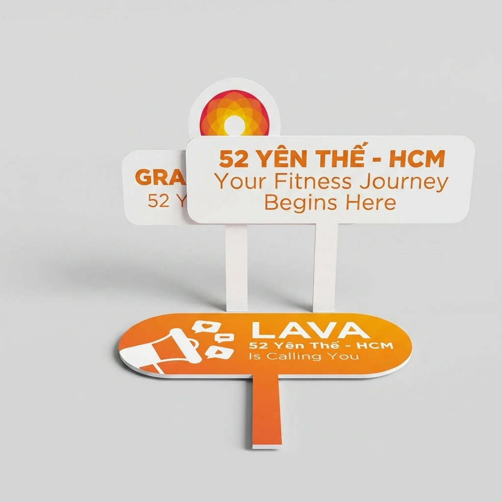 In Hashtag Cầm Tay