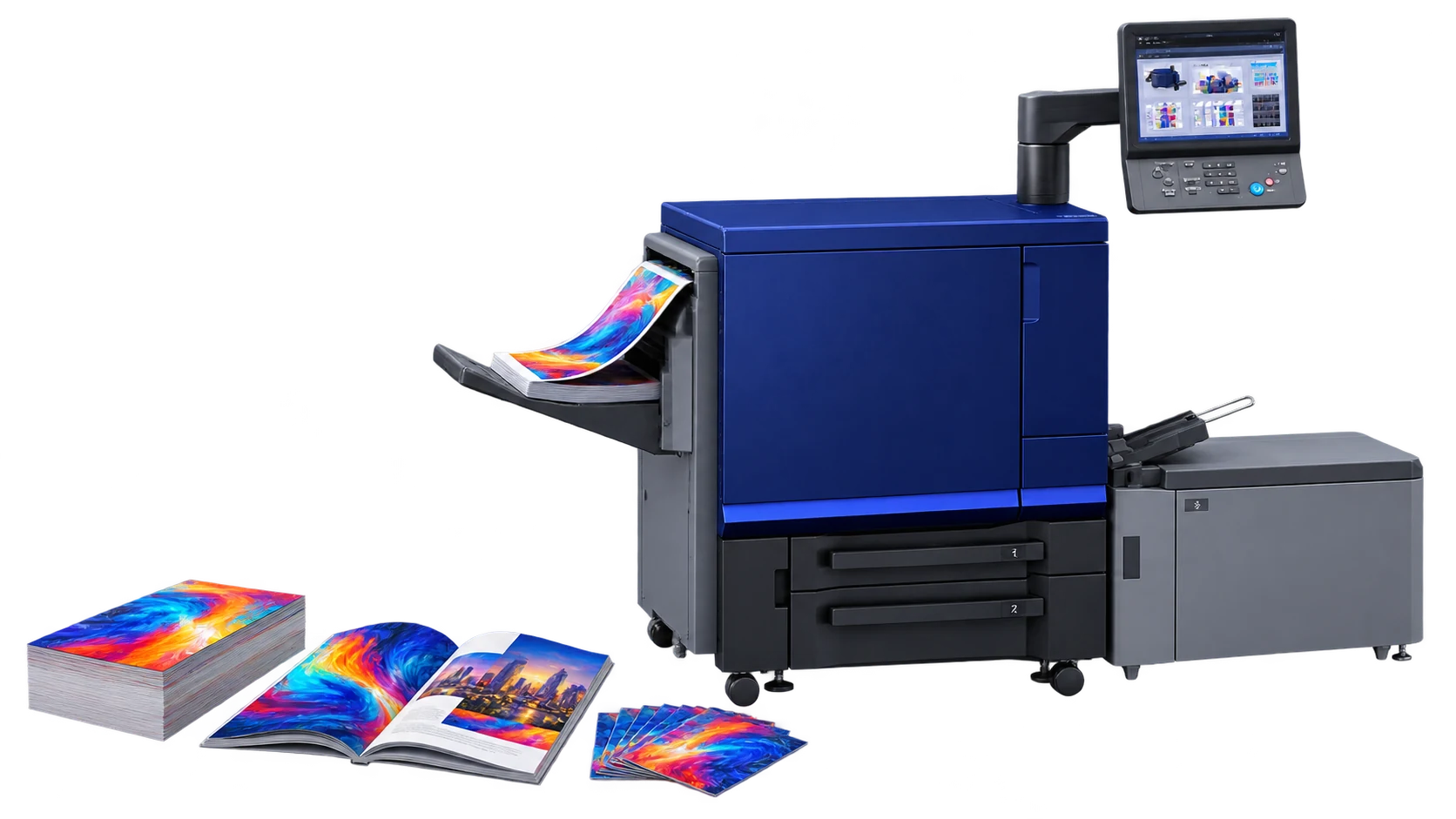 Máy in kỹ thuật số Nhà in Phát in thành phẩm màu RGB