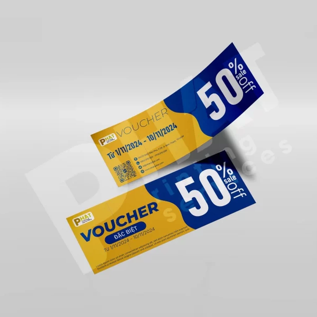 In Thiệp Mời / Voucher