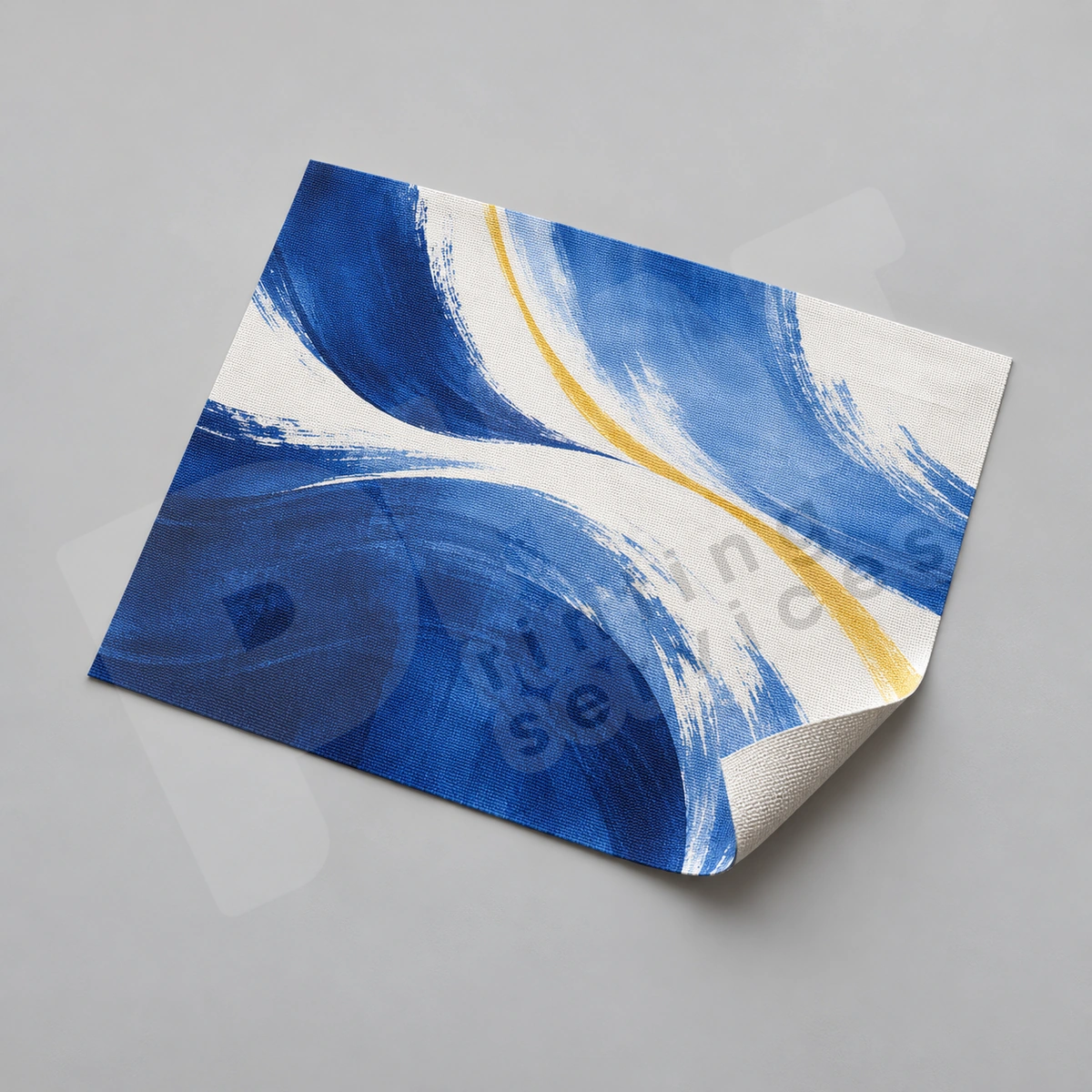 Chọn Vật Liệu Banner: Hiflex, PP Hay Canvas Theo Cách Sử Dụng 3 Mẫu canvas in hình trừu tượng minh họa bề mặt dệt cần kiểm bằng mẫu thật