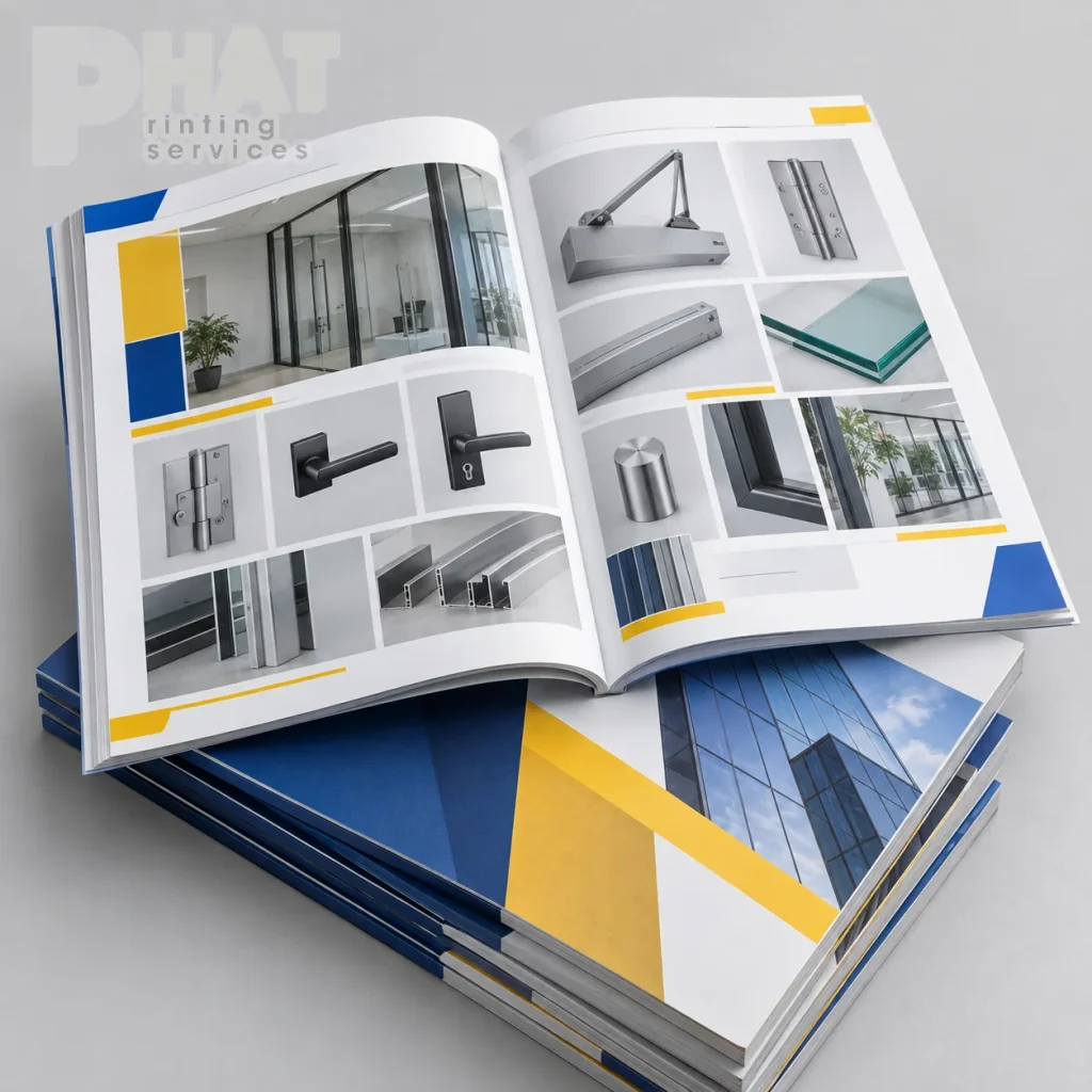 Đặt in catalogue tại Quận 1: gửi file, duyệt mẫu và nhận hàng