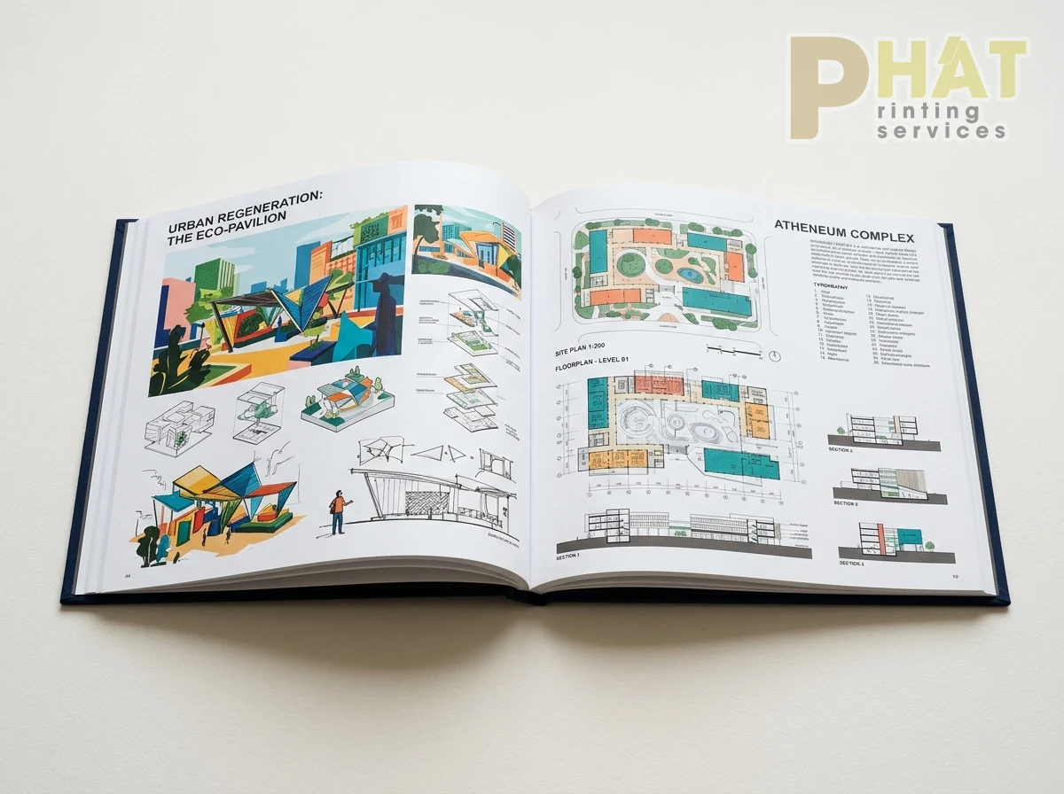 In ArtBook Đồ Án Tốt Nghiệp Mở Phẳng 180 Độ tại Bình Thạnh - Nhà in Phát