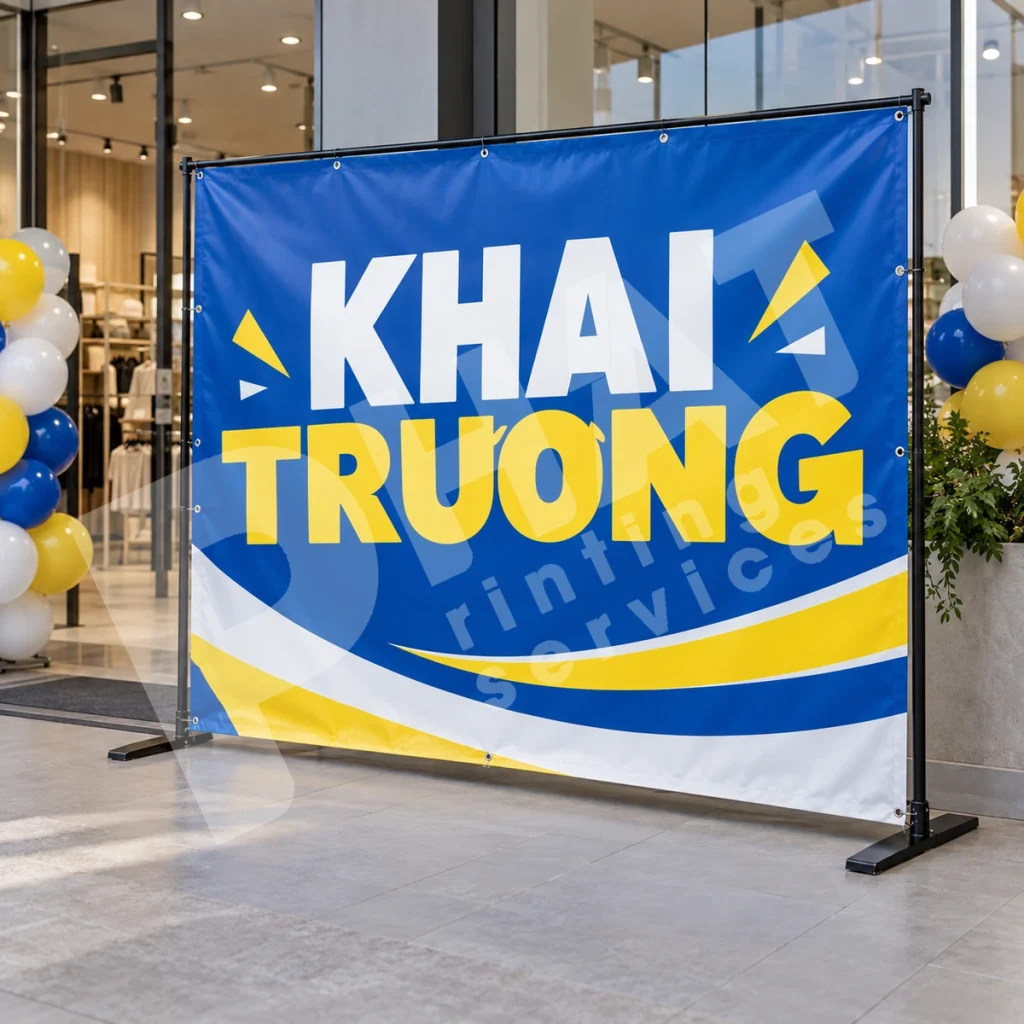 Chữ Trên Banner: Thiết Kế Để Người Xem Đọc Được