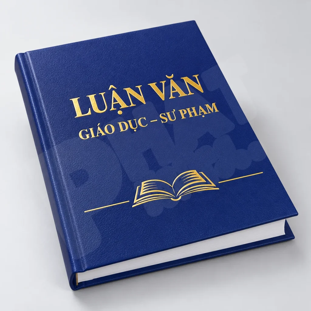 In luận văn giáo dục, sư phạm: trình bày rubric, giáo án và bộ công cụ khảo sát