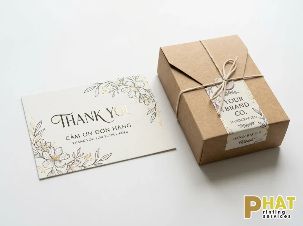 In Postcard Đám Cưới: Thiết Kế Đẹp, Ý Nghĩa, In Lấy Liền TPHCM 1 In postcard đám cưới thiệp mời cưới cao cấp ép kim vàng sang trọng lấy liền TPHCM